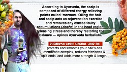 Rupakesa Onion Herbal hair oil for split ends, control frizzy thin hair